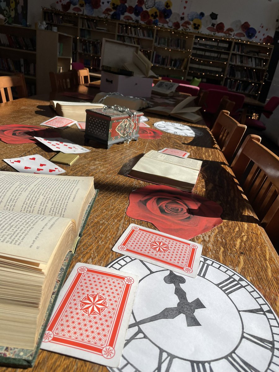 Library at St Cuthbert's High School tweet media