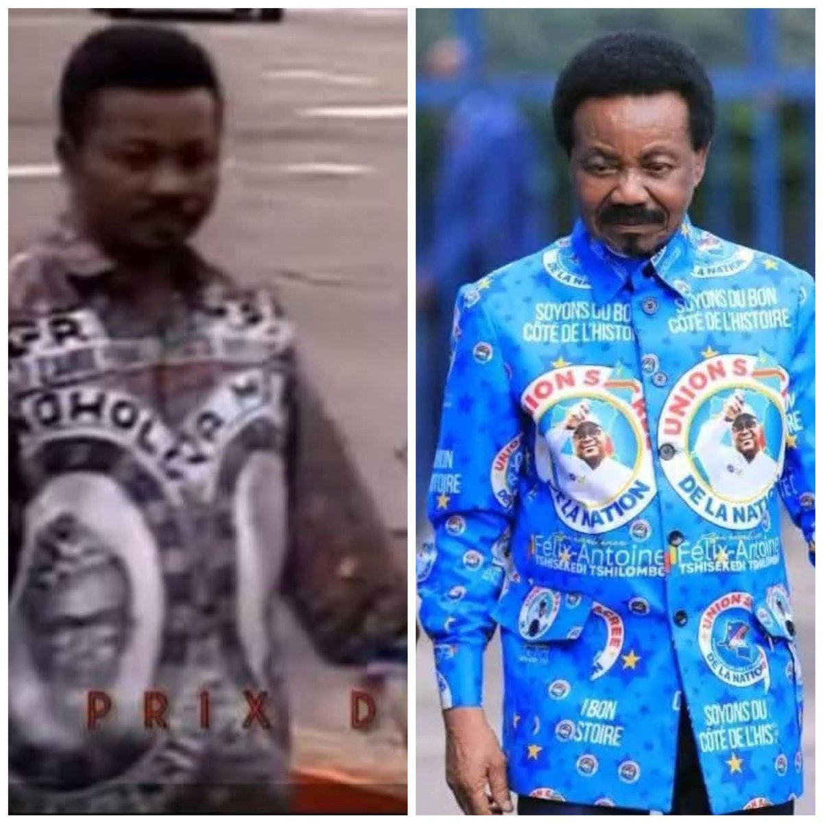 NdubaNtumba's tweet photo. @wembi_steve Mr #ChristopheMboso ,nous tenons à vous informer que nous population congolaise vous chasserons si vous osez toucher à la constitution.
Nous population ferons de notre pouvoir de vous chasser et j'espère que sur cette photo changeant de Camp comme un caméléon,vs vs reconnaissez! https://t.co/jSDI13fSI9