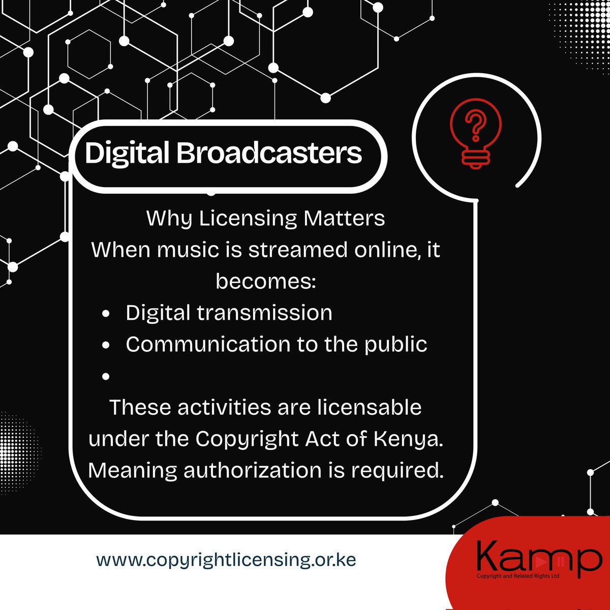 Kamp Copyright and Related Rights Limited tweet media