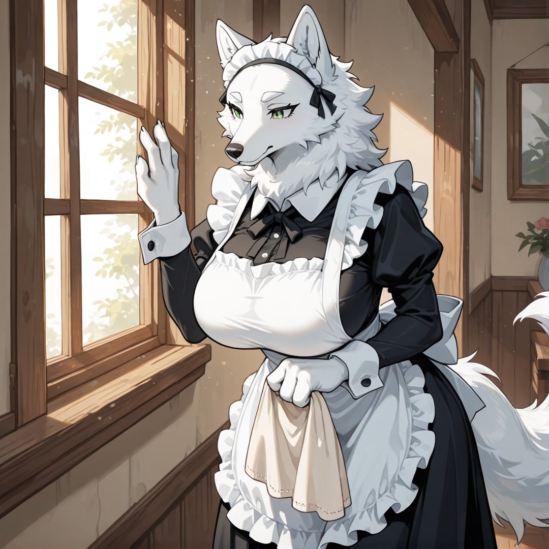 Maid Wolf-chan 🐺✨