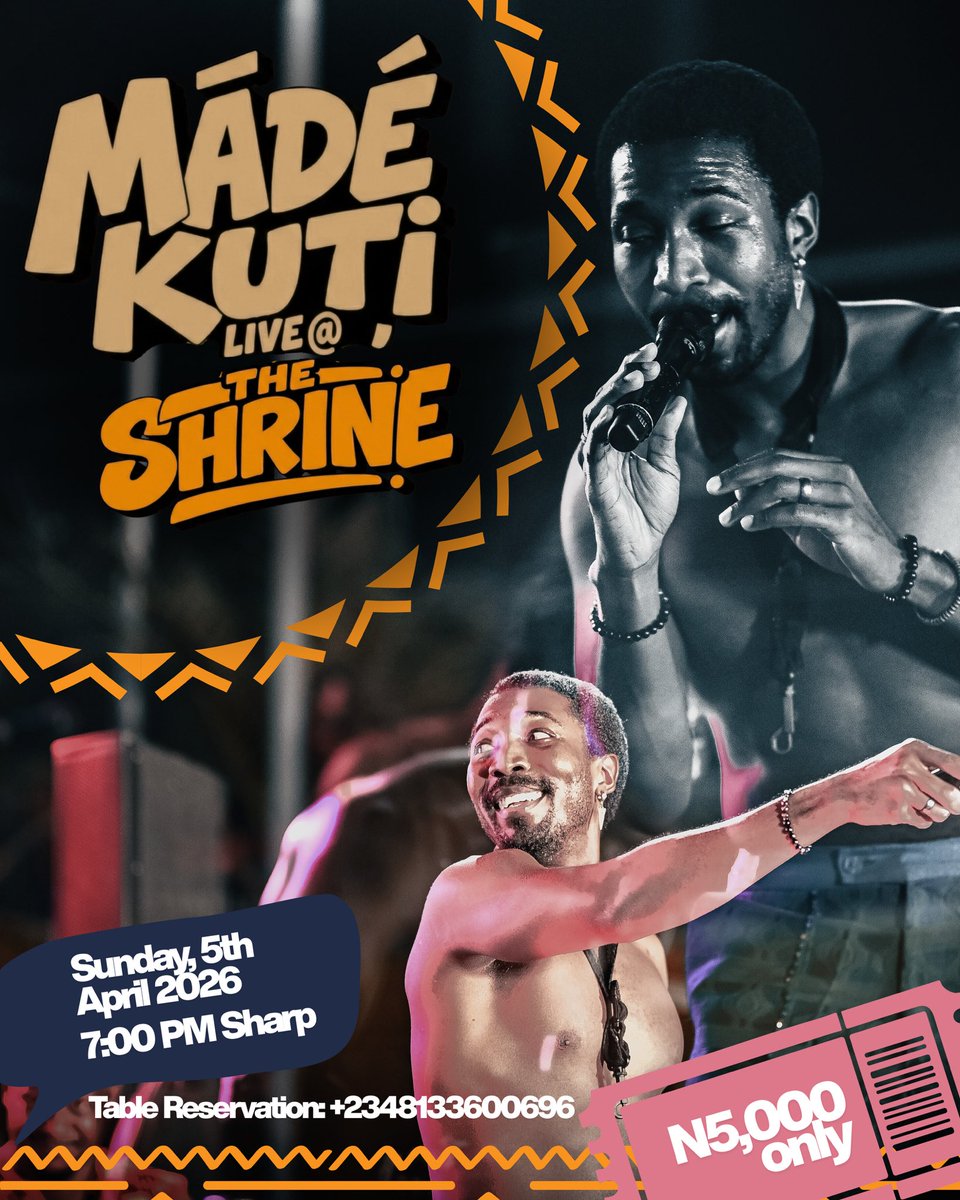 Mádé Kuti tweet media