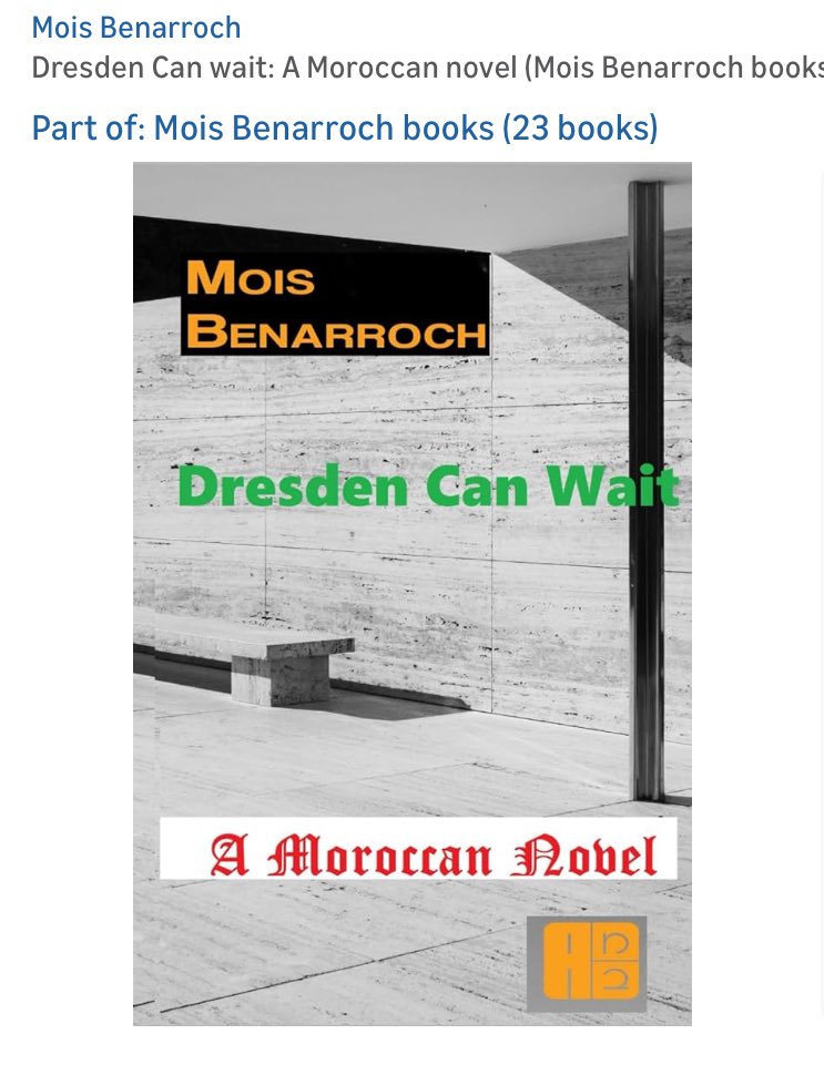 MoisBenarroch's tweet image. author.to/benarroch 

Mois Benarroch #booklibro 

amazon.com/dp/B0D1VD111Y? 

amazon.es/dp/B0C49FQGVK 

amazon.fr/dp/B0DH3X881B?…