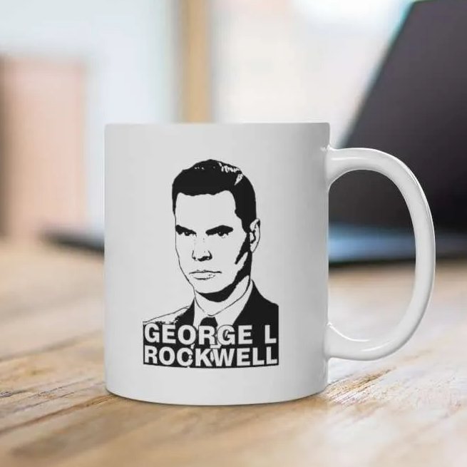RevoltNoir's tweet photo. George Lincoln Rockwell (1918-1967) was born on this day 108 year ago. 

Find the link to the product below 👇 https://t.co/yYhJqvTHbw