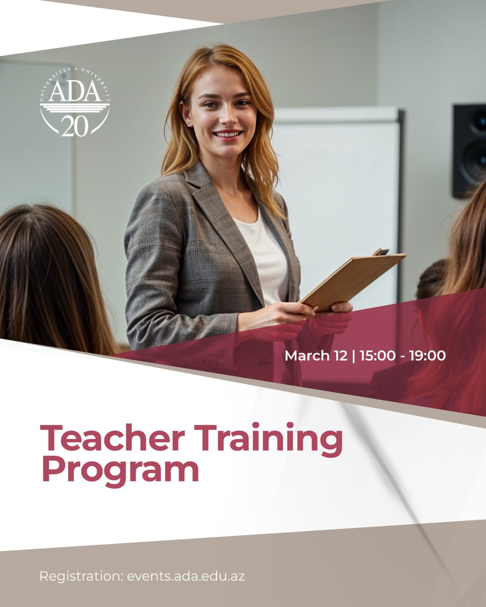 ADA University tweet media