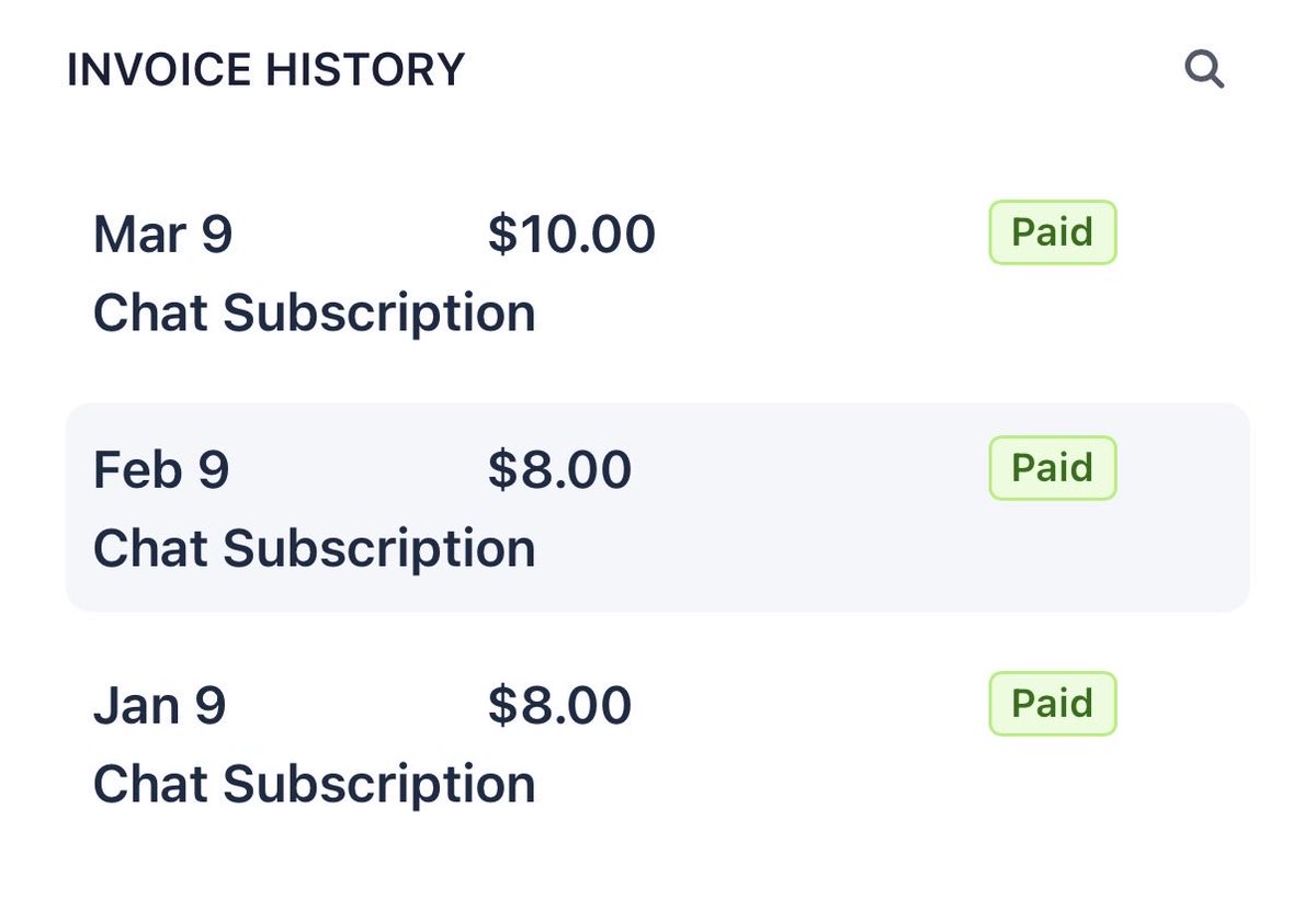 jaaayybbb's tweet photo. @theo @t3dotchat what’s up with the price increase? All of a sudden 2$ taxes… https://t.co/0Njq52tvmj