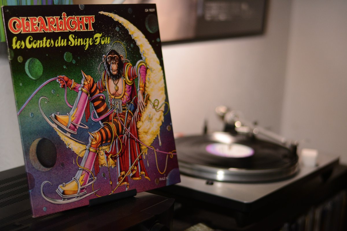 Clearlight – Les Contes Du Singe Fou
1977
#Vinyl #NowSpinning #NowPlaying #VinylRecords
