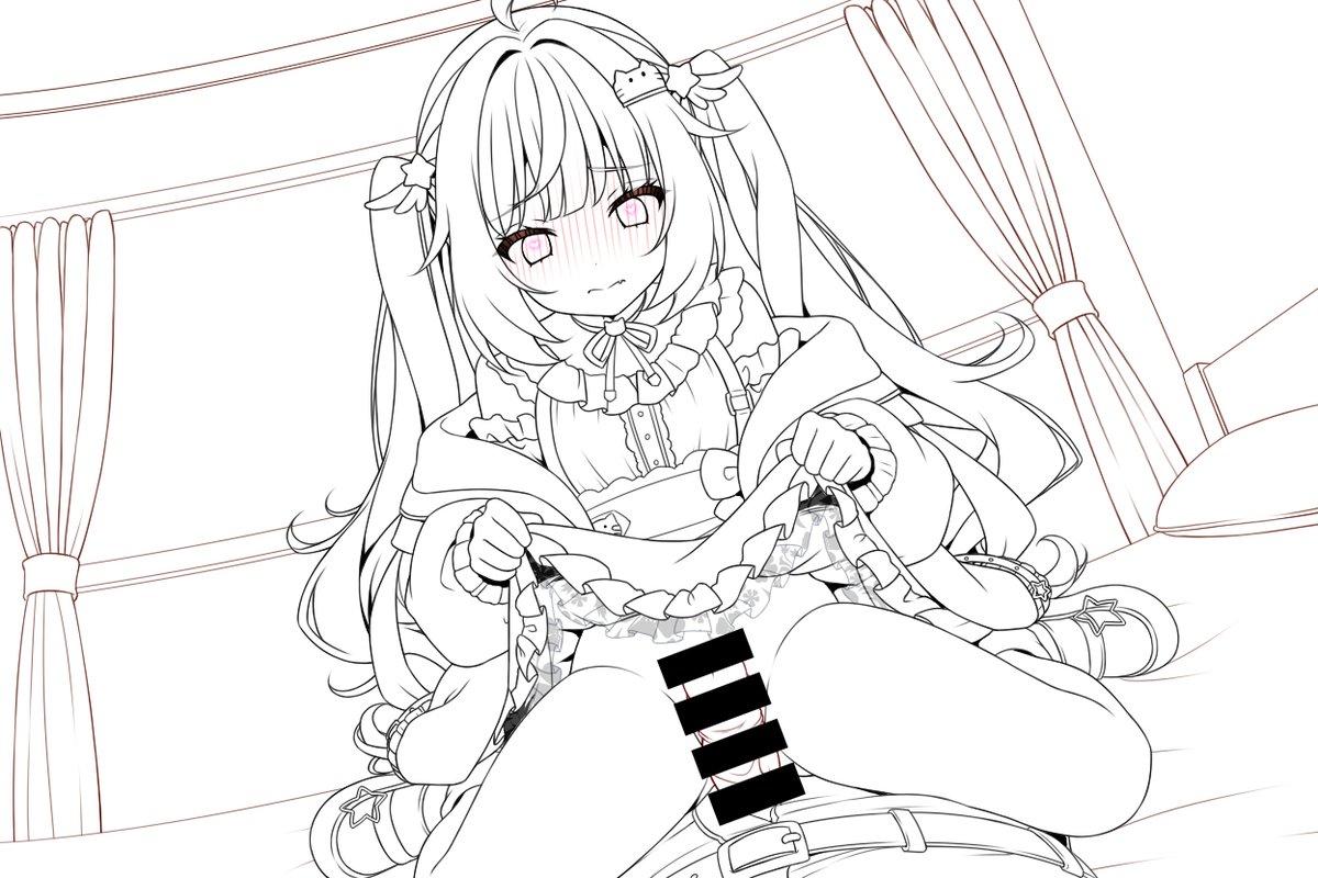 hkriリク絵 線画③ 