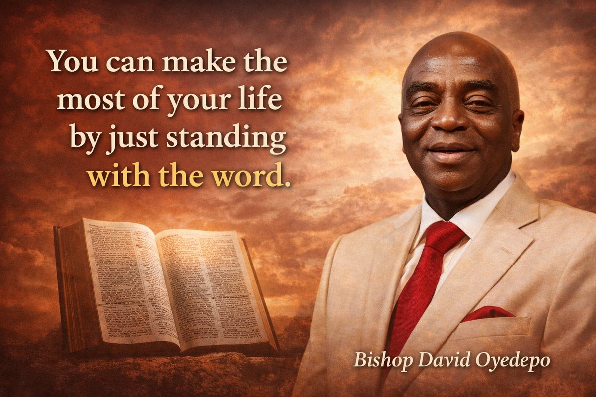 Standing with the Word of God.