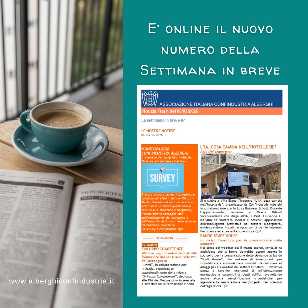 ConfindAlberghi tweet media