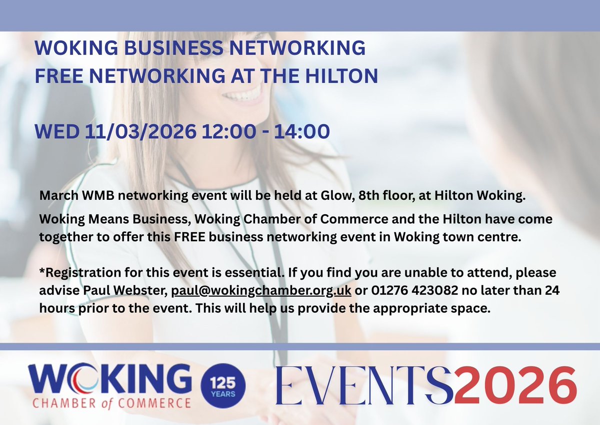 Woking Chamber of Commerce tweet media