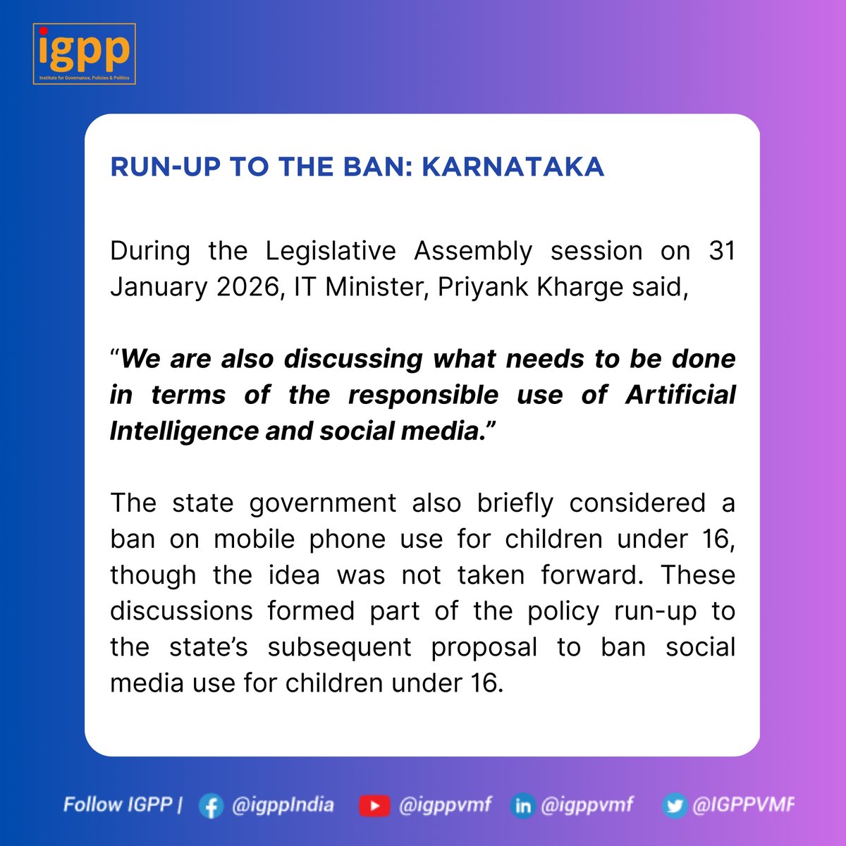 Institute for Governance, Policies & Politics tweet media