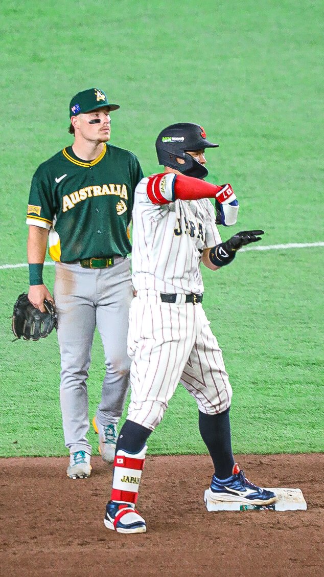 mukky_150's tweet photo. 佐藤輝明
いい場面でのタイムリー!
#WBC2026
#WORLDBASE https://t.co/Me8RNcuHY7