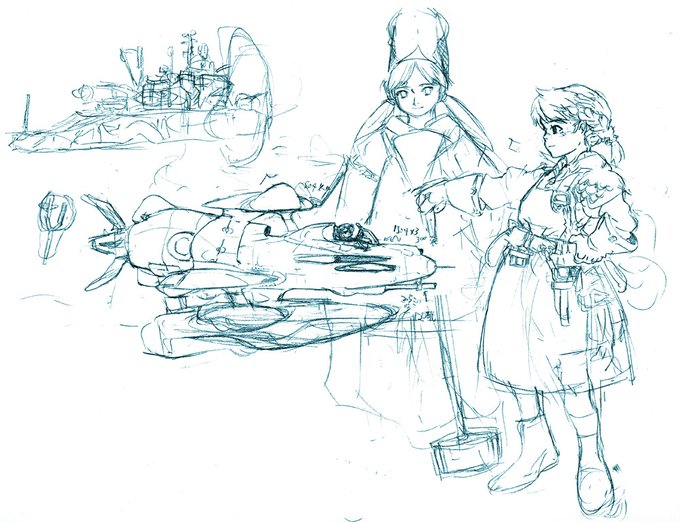 #私はこういう絵を描いています