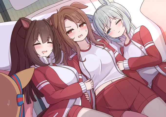 旅先の朝 #ウマ娘