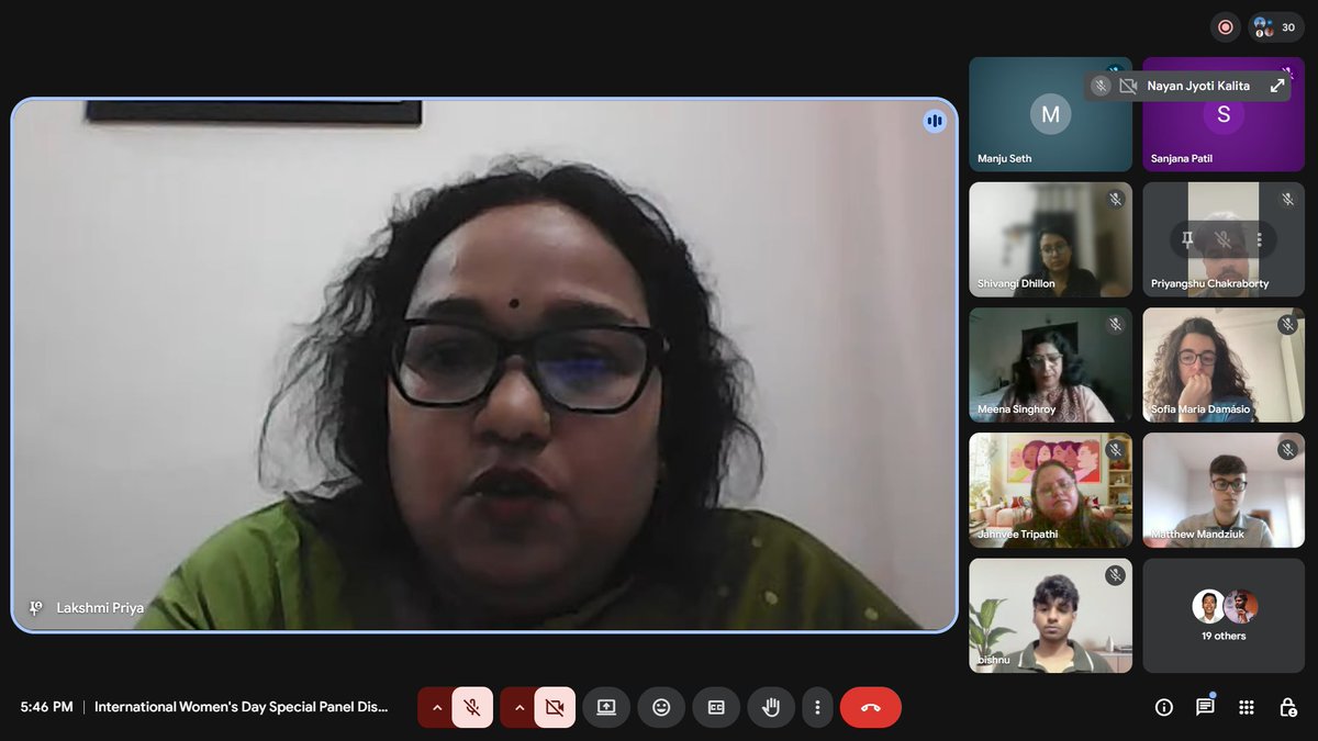 Hegemoniq_'s tweet photo. #PanelDiscussion
Yesterday, Hegemoniq hosted a special International Women’s Day panel discussion on “Women and Power in Global Politics: Shaping Diplomacy and Security.”

We were honoured to be joined by Ambassador Manju Seth, Dr. Meena Singh Roy, and Dr. Lakshmi Priya, who shared thoughtful perspectives on women’s rights, women’s empowerment, and the growing role of women in diplomacy and global affairs.

We also thank Shivangi Dhillon for moderating the session, and Sanjana Patil and Polina Digo for delivering the welcoming and closing remarks.

We appreciate the participation of everyone who joined and contributed to the discussion.
#InternationalWomensDay #Hegemoniq