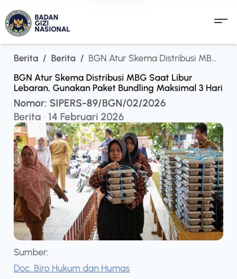MBG nggak libur saat libur semesteran, itu sudah aneh banget.

Lha kok selama Ramadan nggak libur... Lha kok pas libur idulfitri pun tetap dirapel...

Luar biasa ya betapa gigihnya mereka mengatur supaya Dapur MBG nggak berkurang profitnya sedikitpun.