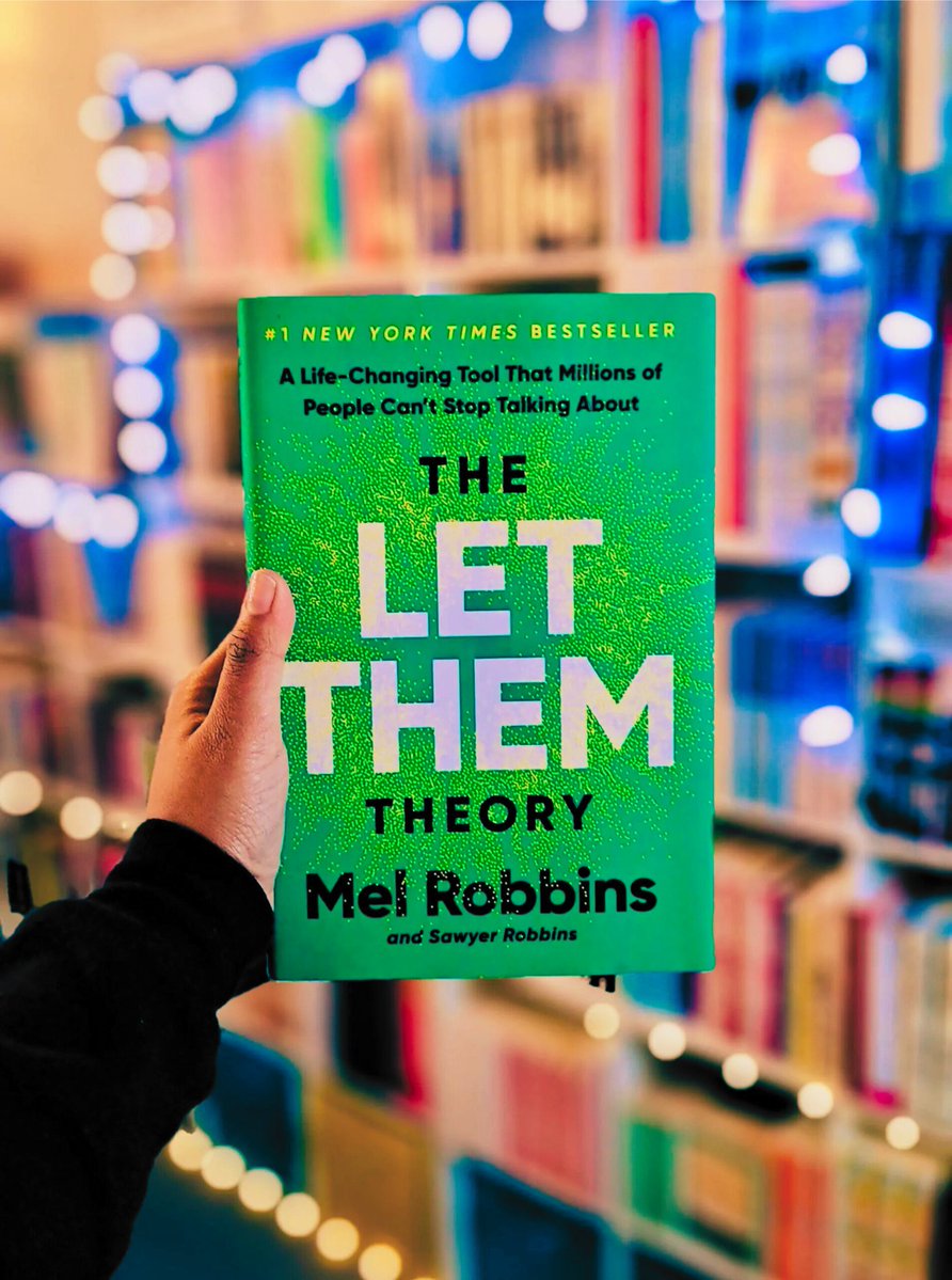 SuccessBluePrtX's tweet photo. The Let Them Theory: A Life-Changing Tool
By: Mel Robbins https://t.co/HHY04cuUBZ
