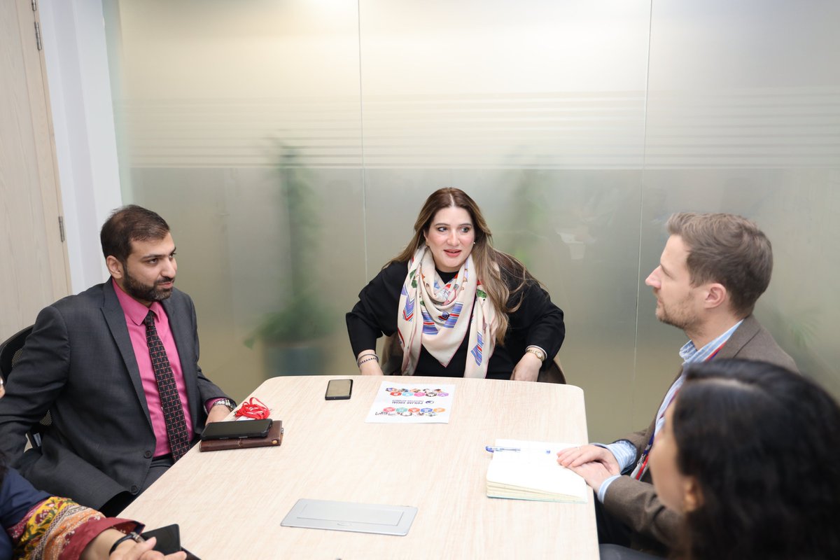 mumar_sheikh's tweet photo. Productive meeting with Frank Schneider, Senior Policy Advisor at GIZ Islamabad, to review our ongoing collaboration and align on priorities for upcoming initiatives.
Discussions focused on the first Inter-Provincial Social Protection Forum, scheduled in Lahore. https://t.co/0xOYsW8cX3