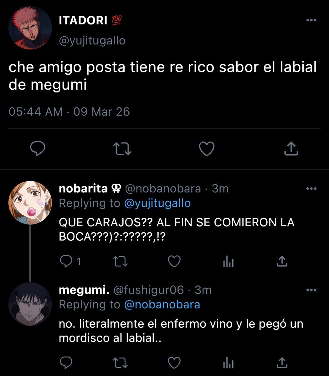 que wacho asqueroso itadori