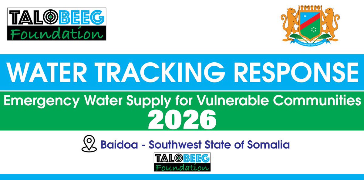 TalobeegF's tweet photo. Our Work in Baidoa, Southwest State, Somalia https://t.co/IWFEbcK3rf