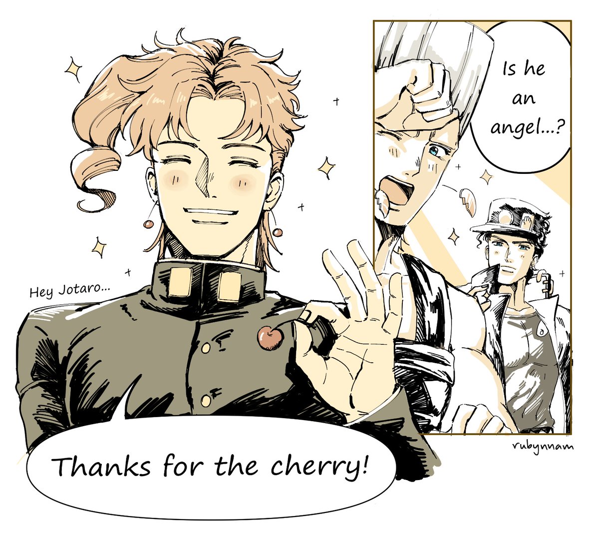 The power of Kakyoin's smile
