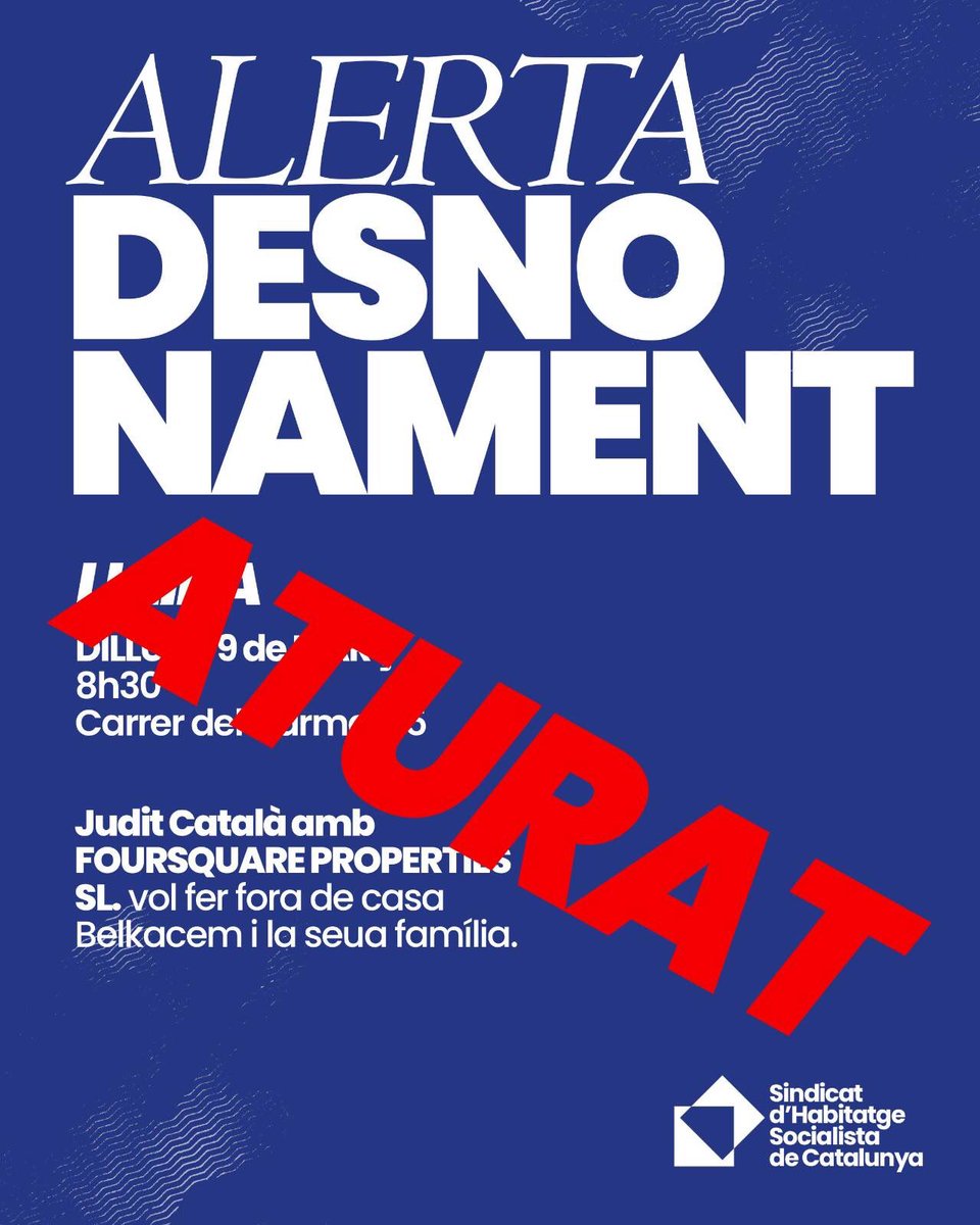 Sindicat d'Habitatge de Lleida tweet media