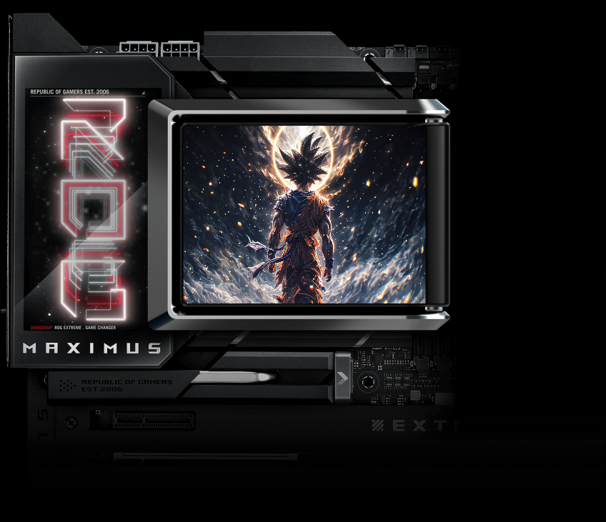 CheezItJunkie91's tweet image. My @ASUS_ROGNA @ASUS_ROG AIO Cooler custom content #UpgradeWhatMatters