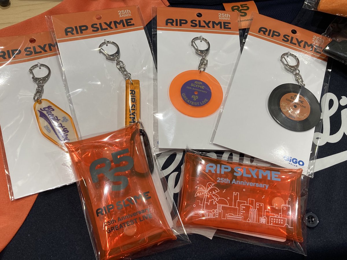 RIP SLYME リップスライム GREATEST LIVE GiGO限定 RIP SLYME GREATEST LIVE KEY HOLDER(キーホルダー) ～GiGO限定