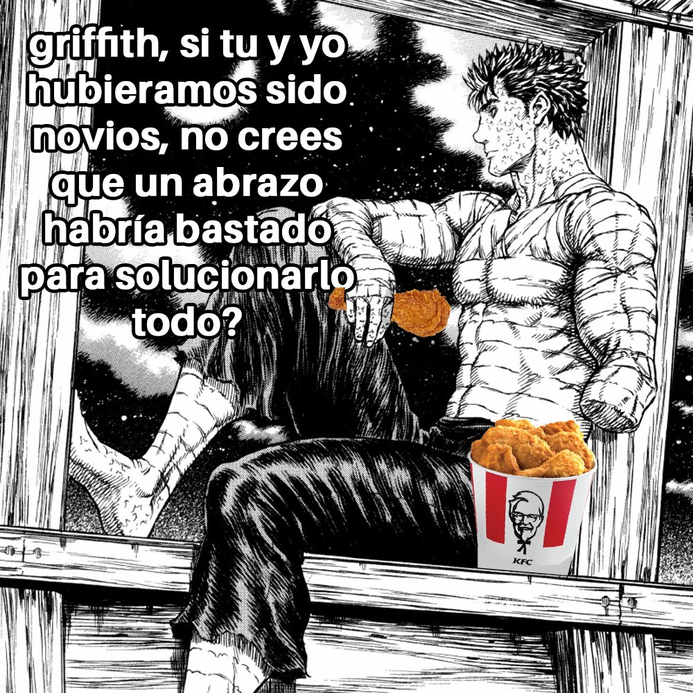 KFC_ES's tweet photo. el product placement en los animes be like: https://t.co/Rut1GbVo7o