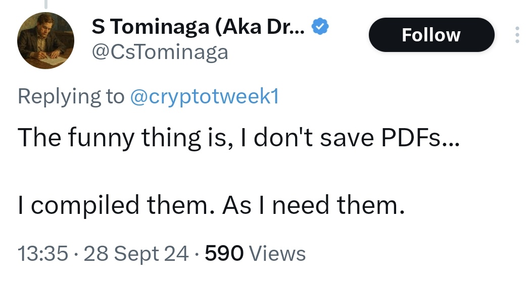 A bit like your approach to trial evidence, right Faketoshi?