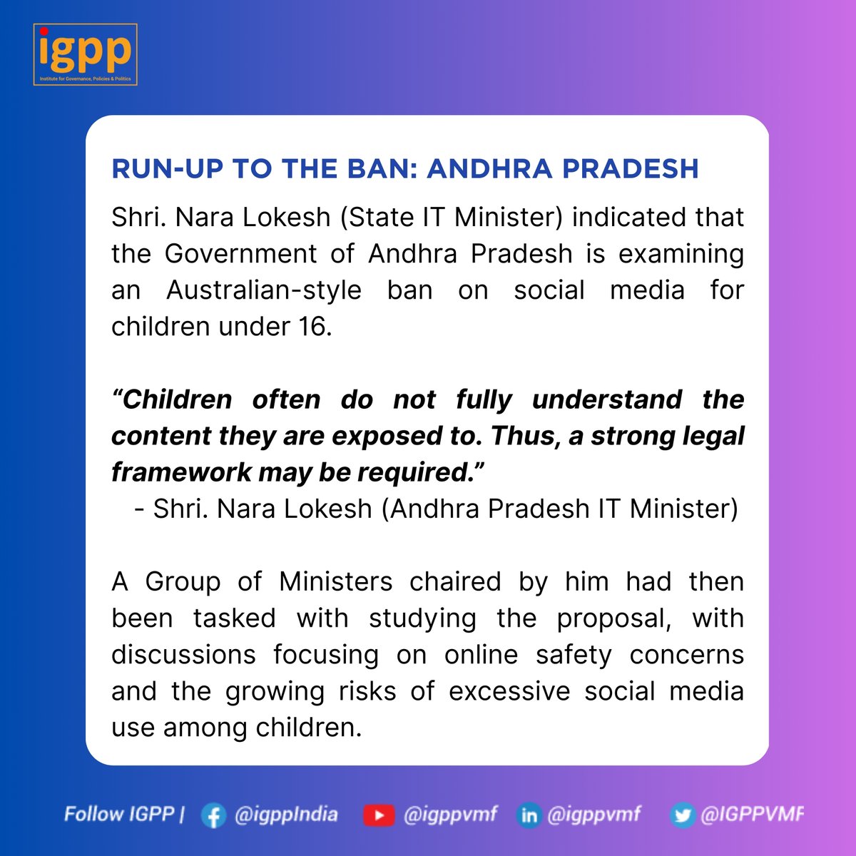 Institute for Governance, Policies & Politics tweet media