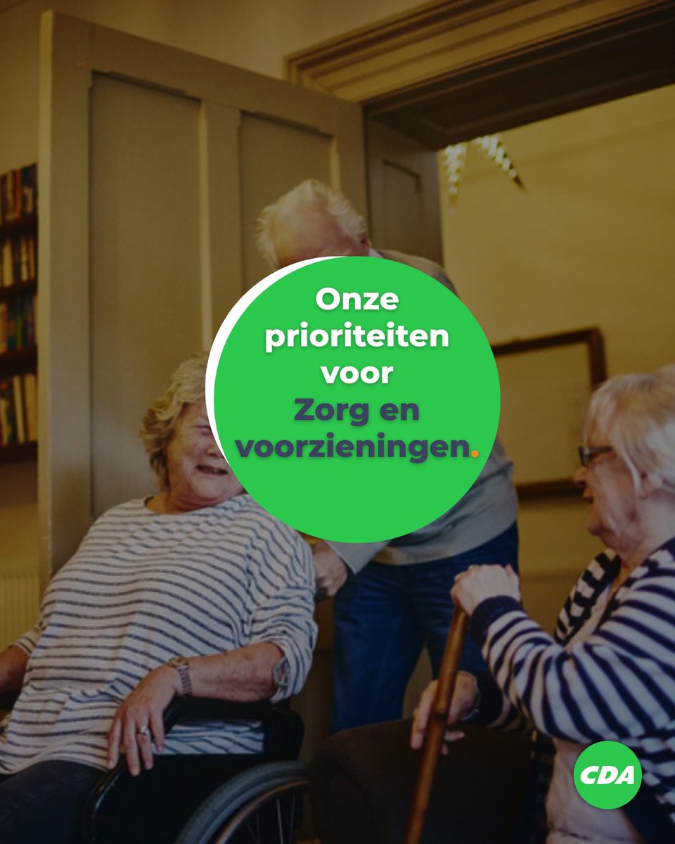 CDAWestland's tweet photo. CDA Westland staat voor goede zorg en passende voorzieningen💚🏥 Benieuwd naar de rest van onze prioriteiten? Zie https://t.co/XxPp36ODbZ
#wldebat #bouwmeeaanwestland #zorg https://t.co/Y44Giaenx6