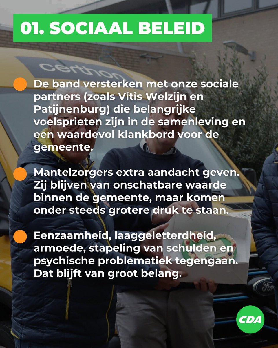 CDAWestland's tweet photo. CDA Westland staat voor goede zorg en passende voorzieningen💚🏥 Benieuwd naar de rest van onze prioriteiten? Zie https://t.co/XxPp36ODbZ
#wldebat #bouwmeeaanwestland #zorg https://t.co/Y44Giaenx6