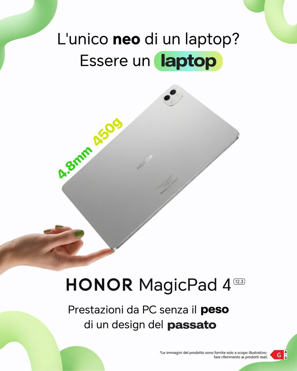 HONOR Italia tweet media