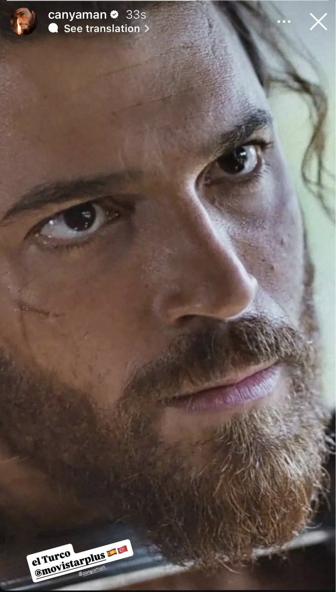 ♦️#CanYaman IG Story 

#ElTurco 🇪🇸 🇹🇷  on <a href="/MovistarPlus/">Movistar Plus+</a>