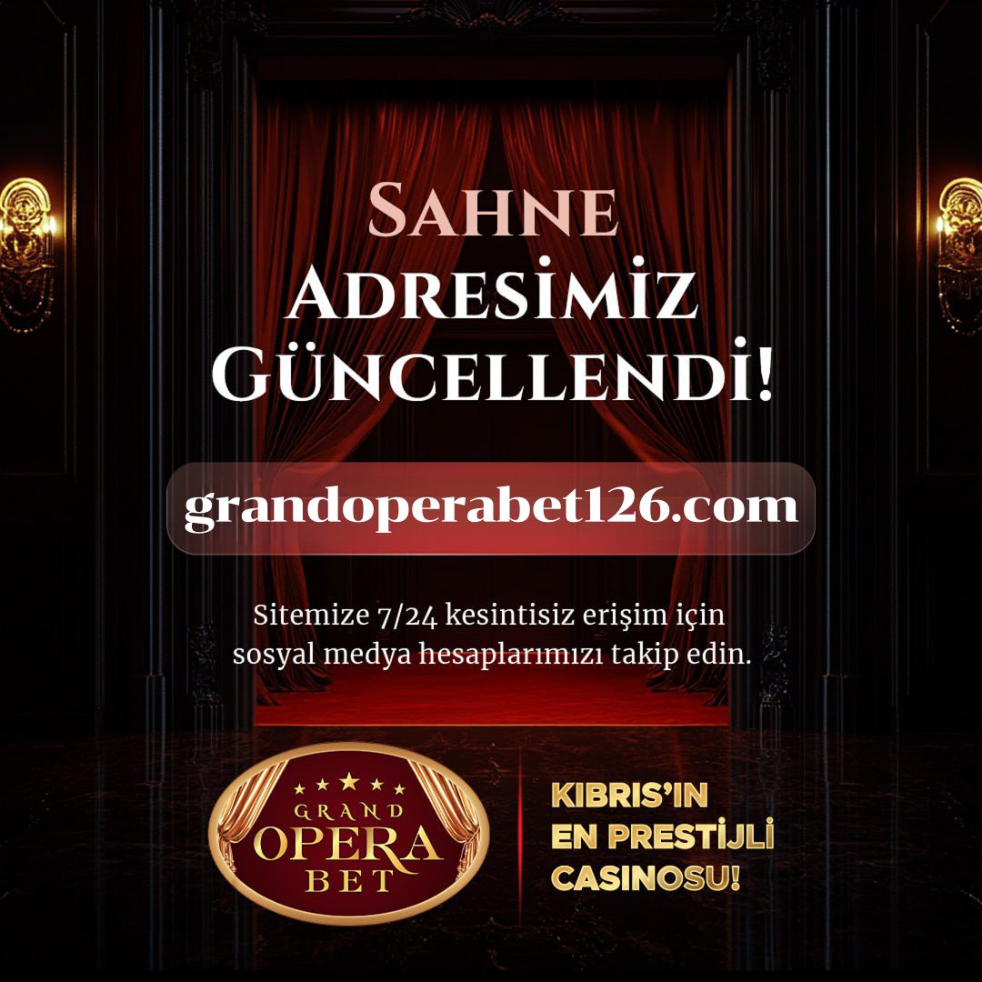 Grand Opera tweet media