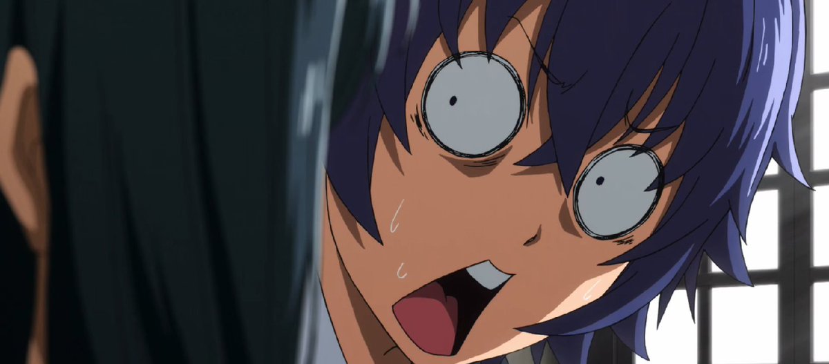 smraiyan77's tweet photo. When usato kun gona out of her mind.. 
Her face reaction 
(Wrong way to use heeling Magic) 
#AnimeJapan 
#funkyreview https://t.co/gyib8TdaZ4