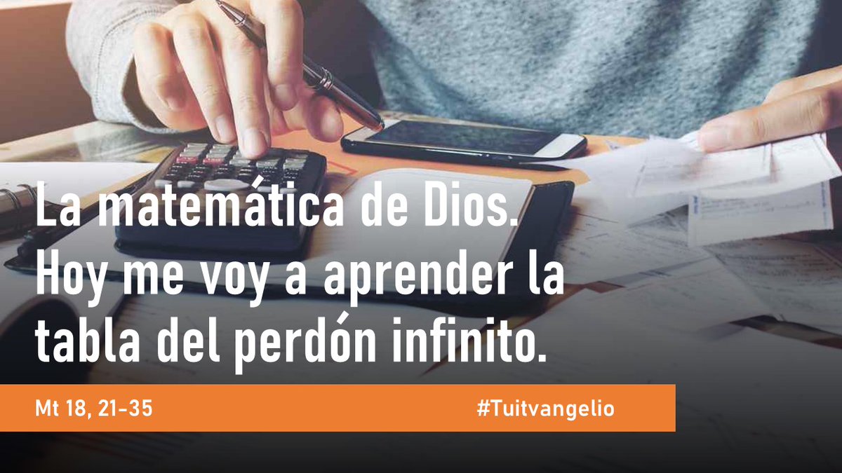 #10DeMarzo 
#Mt18,21-35         
#Tuitvangelio 

#EvangelioDelDía
