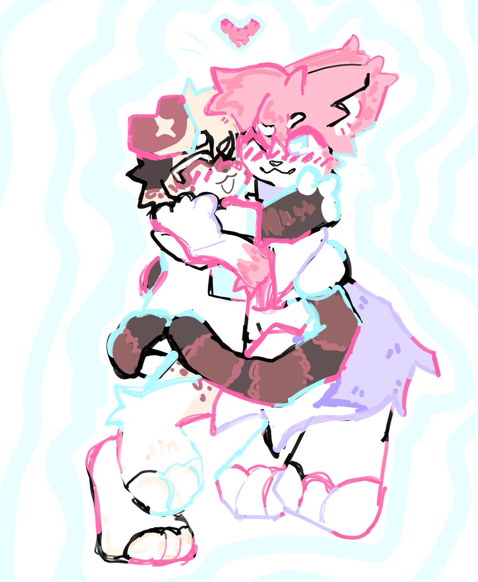sunshotpup's tweet photo. I love love love my wife 🤍
@DingPatyPop 
#furryart https://t.co/tgVE9YJKwM
