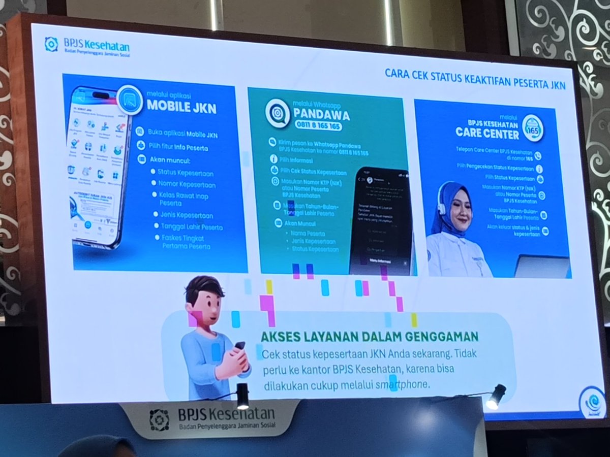 aniRingo's tweet photo. Sedia payung sebelum hujan, ini berbagai pusat informasi yang dapat diakses, ada Mobile JKN, PANDAWA, dan Call Center 165 @BPJSKesehatanRI #LayananMudikJKN https://t.co/dOI9qwsqkv