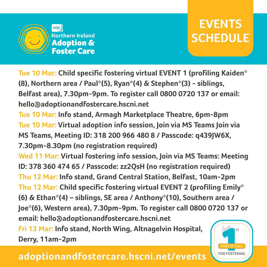 HSC NI Adoption & Foster Care tweet media