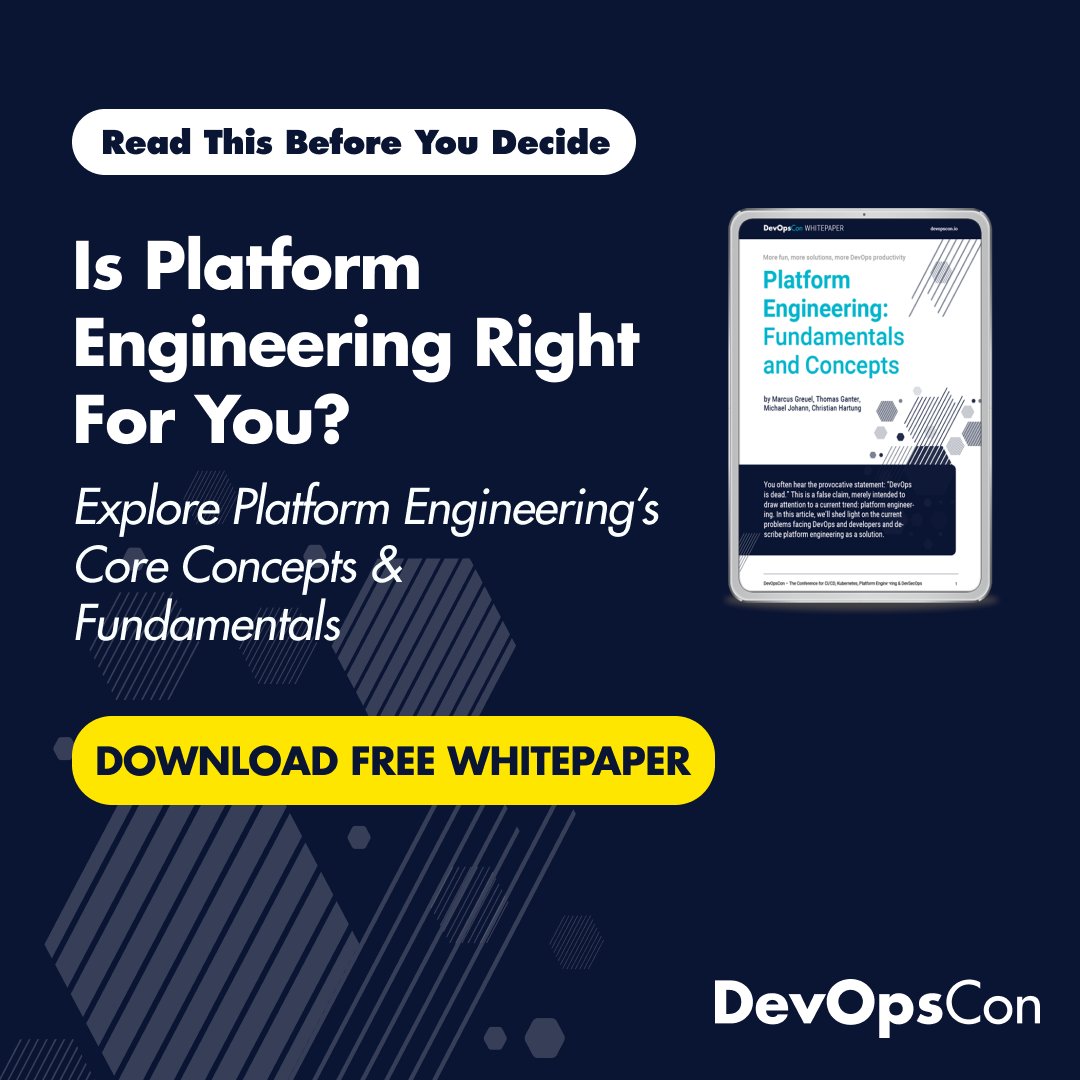 DevOpsCon tweet media