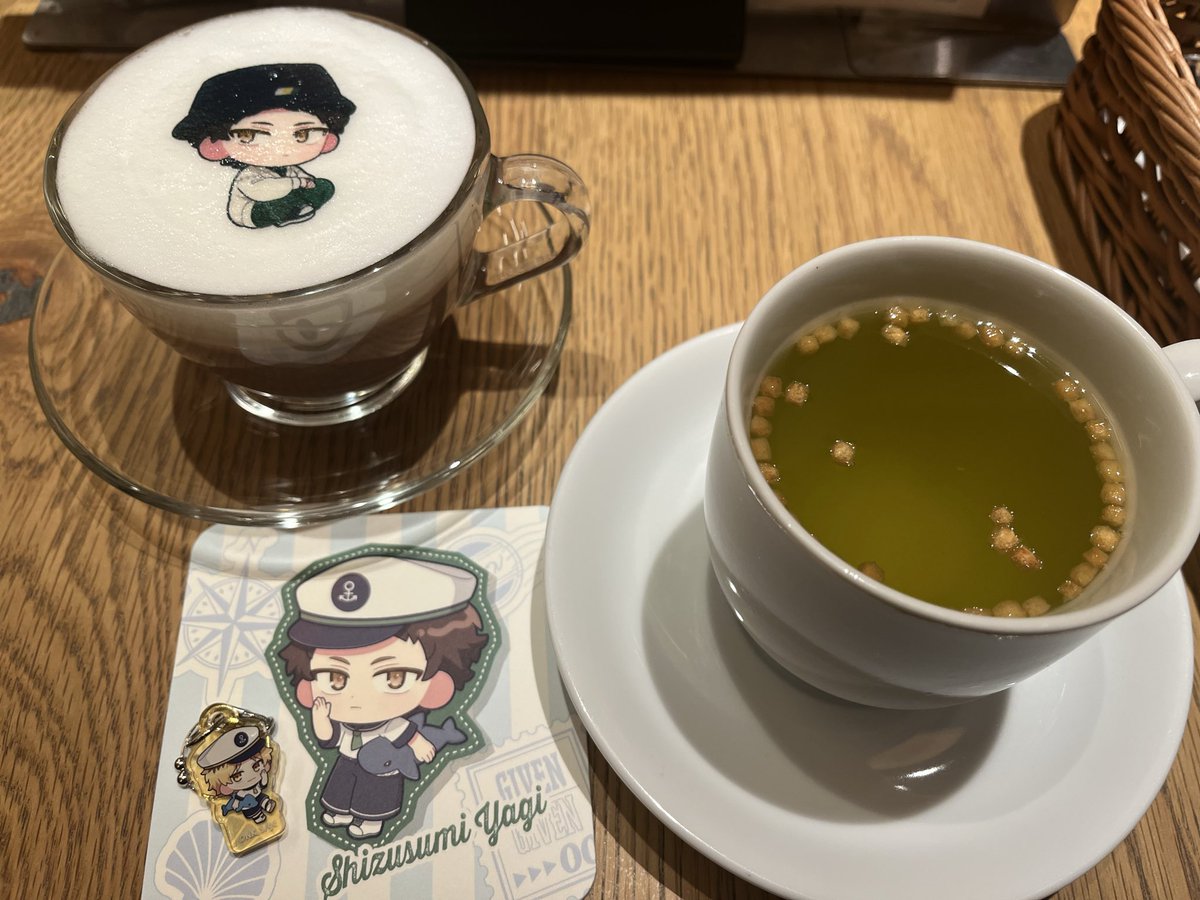 シズちゃんの玄米茶頼んだら一緒にシズちゃんがやってくるという…
あれ？シズちゃん推しやったけ？？てなりました🤣