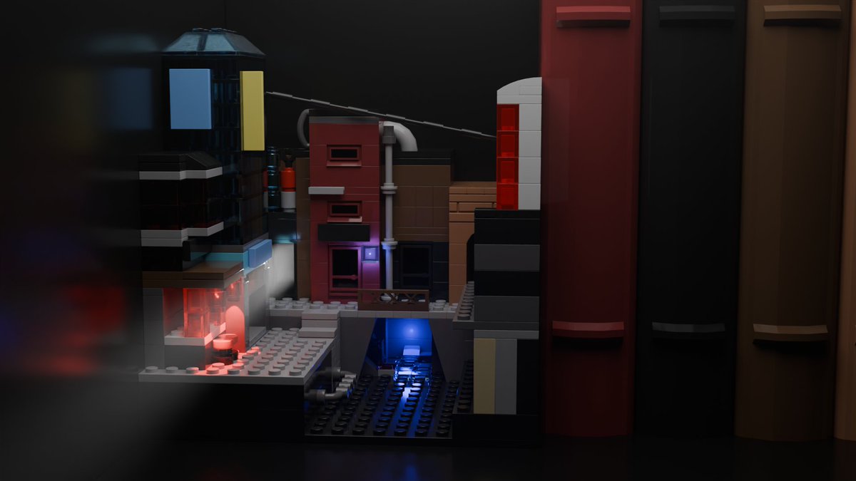 hxhOlKMI7y6502's tweet photo. 本棚の町
#レゴ
#Blender
#LEGOStudio https://t.co/Op3HG2jrju