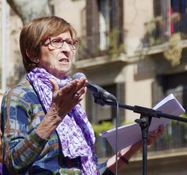 "8 de Març. I ara què??
Aquesta és la pregunta a la qual hem de saber donar respostes."
Montserrat Minobis