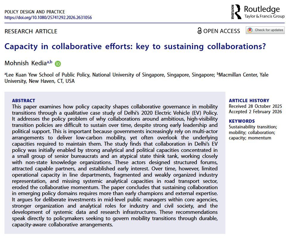 Policy Design and Practice tweet media