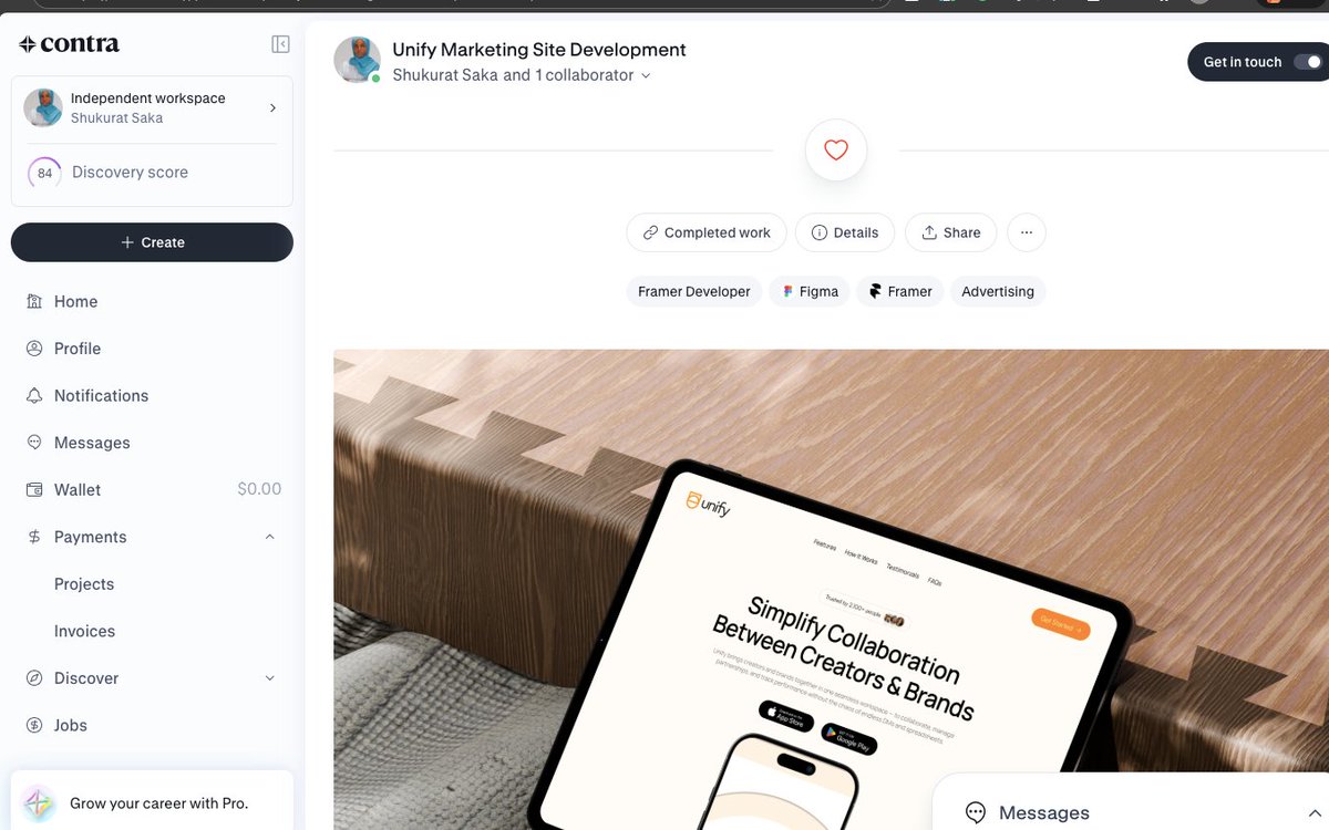 Anjola 🌺❤️ | UIUX designer | Framer developer tweet media