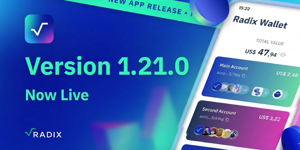 Radix - Radically Different DeFi tweet media