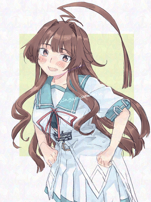 球磨(艦これ) 「くまちゃん」|さがみそのイラスト