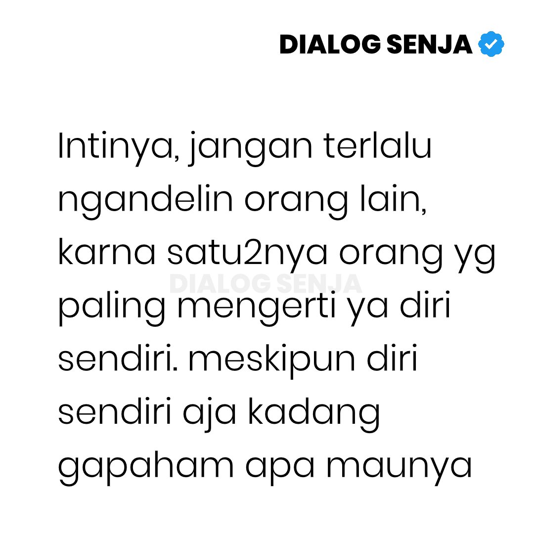 Dialog Senja (@dialogsenja__) on Twitter photo 